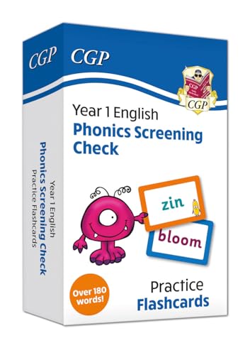 New Phonics Screening Check Flashcards - for the Year 1 test von Coordination Group Publications Ltd (CGP)