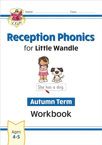 New Phonics for Little Wandle Workbook: Reception - Autumn Term von Coordination Group Publications Ltd (CGP)