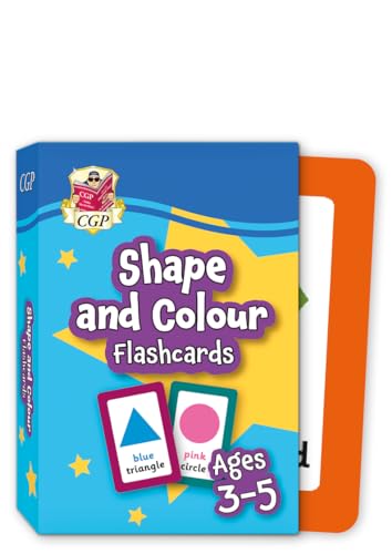 Shape & Colour Flashcards for Ages 3-5 (CGP Reception Activity Books and Cards)