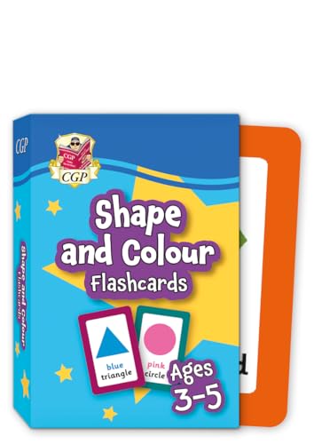 Shape & Colour Flashcards for Ages 3-5 (CGP Reception Activity Books and Cards)