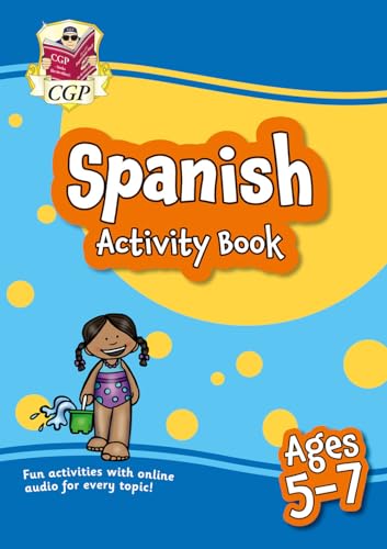 New Spanish Activity Book for Ages 5-7 (with Online Audio) (CGP KS1 Activity Books and Cards) von Coordination Group Publications Ltd (CGP)