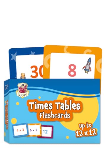 Times Tables Flashcards: perfect for learning the 1 to 12 times tables (CGP KS1 Activity Books and Cards)