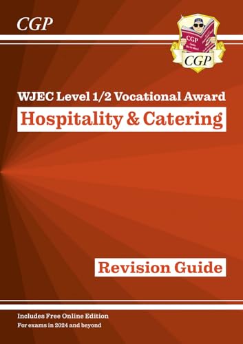 New WJEC Level 1/2 Vocational Award in Hospitality & Catering: Revision Guide (with Online Edition) von Coordination Group Publications Ltd (CGP)