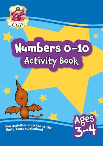 Numbers 0-10 Activity Book for Ages 3-4 (Preschool) (CGP Preschool Activity Books and Cards)