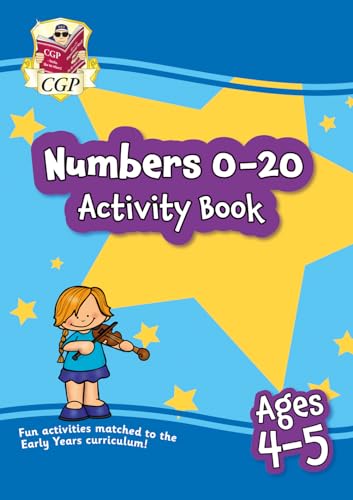 Numbers 0-20 Activity Book for Ages 4-5 (Reception) (CGP Reception Activity Books and Cards)