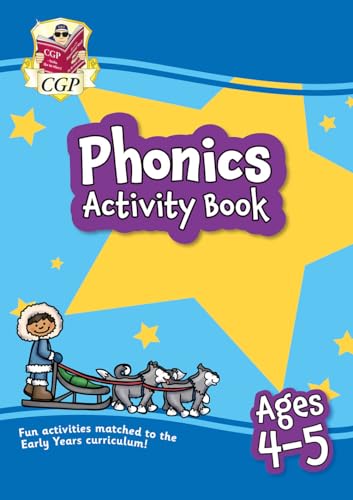 Phonics Activity Book for Ages 4-5 (Reception) (CGP Reception Activity Books and Cards) von Coordination Group Publications Ltd (CGP)