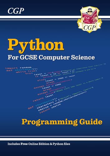 Python Programming Guide for GCSE Computer Science (includes Online Edition & Python Files) von Coordination Group Publications Ltd (CGP)