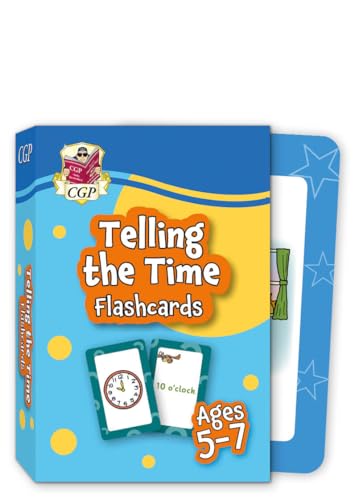 Telling the Time Flashcards for Ages 5-7 (CGP KS1 Activity Books and Cards) von Coordination Group Publications Ltd (CGP)