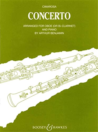 CIMAROSA D. - Concierto en Do menor para Oboe (Clarinete) y Piano (Benjamin)