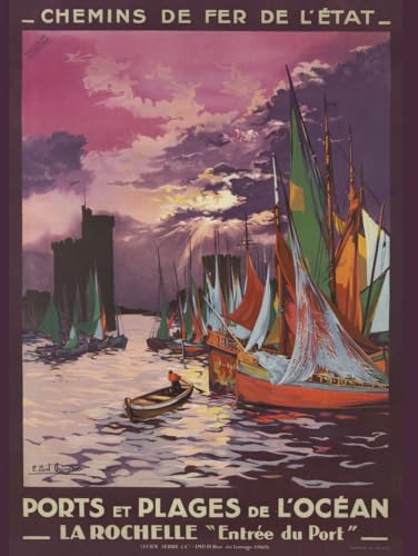 Affiche des Tours de la Rochelle von PATRIMOINE