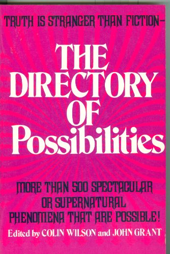 THE DIRECTORY OF POSSIBILITIES