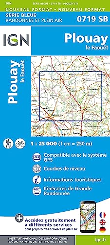 0719SB Plouay Le Faouet (Série Bleue, Band 719)