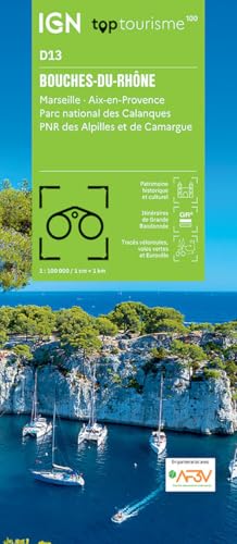 13 Bouches du Rhône: 1:100000 (TOP 100)
