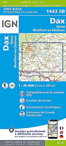 1443SB Dax.Arnou.Montfort-en-Chalosse (Série Bleue, Band 1443)