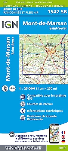 1542SB Mont-de-Marsan. St.-Severs (Série Bleue, Band 1542)
