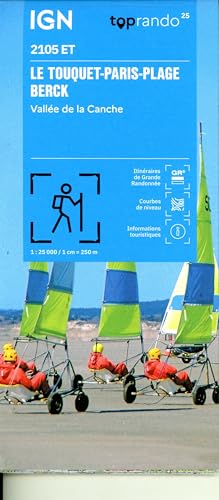 2105ET Touquet-Parise: 1:25000 (TOP 25) 2105ET Touquet-Parise: 1:25000 (TOP 25) von IGN