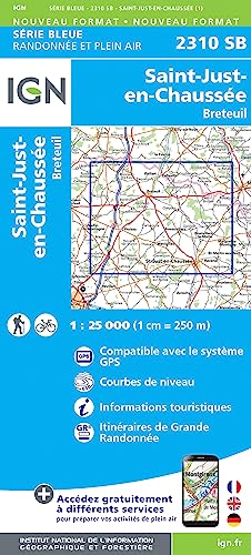 2310SB Saint-Just-en-Chaussée.Breteuil (Série Bleue, Band 2310) 2310SB Saint-Just-en-Chaussée.Breteuil (Série Bleue, Band 2310)