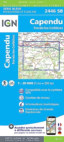 2446SB Capendu-Ferrals-les-Corbières (Série Bleue, Band 2446)