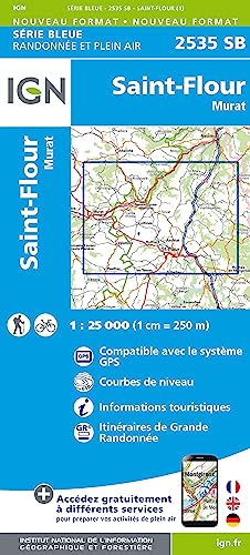 2535SB Saint-Flour.Murat (Série Bleue, Band 2535) 2535SB Saint-Flour.Murat (Série Bleue, Band 2535) von IGN Frankreich