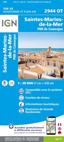 Stes-Maries-de-la-Mer / PNR de Camargue (2944OT) (TOP 25) von Institut Geographique National