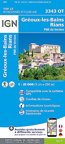 3343OT Greoux-les-Bains (TOP 25)