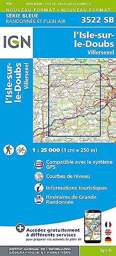 3522SB l'Isle-sur-le-Doubs.Villersexel (Série Bleue, Band 3522)
