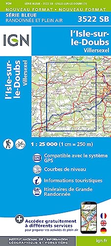 3522SB l'Isle-sur-le-Doubs.Villersexel (Série Bleue, Band 3522) 3522SB l'Isle-sur-le-Doubs.Villersexel (Série Bleue, Band 3522)