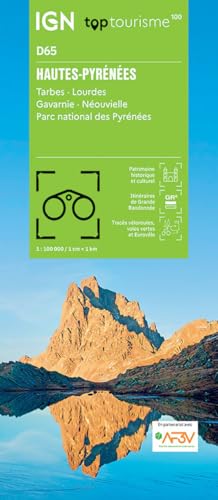 65 Hautes Pyrénées: 1:100000 (TOP 100)
