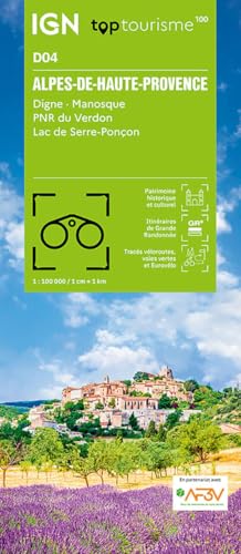 4 Alpes de Haute Provence: 1:100000 (TOP 100)