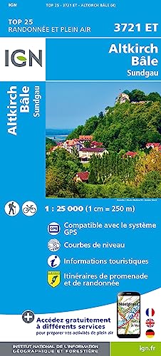 3721ET Altkirch.Bâle.Sundgau (TOP 25) 3721ET Altkirch.Bâle.Sundgau (TOP 25) von IGN Frankreich