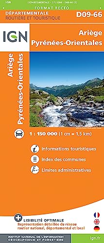 Ariège - Pyrénées Orientales (721306) (Routier France départementale, Band 721306)