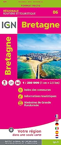 Bretagne 1:250 000