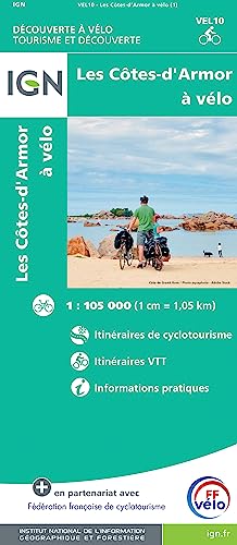 Cotes d Armor à Velo: 1:100000 (Découverte à vélo)