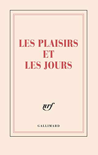 Carnet "Les Plaisirs et les Jours" (papeterie) von GALLIMARD
