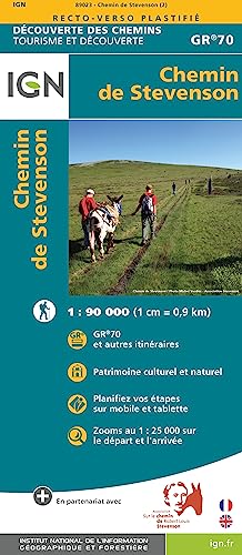 Chemin de Stevenson: 1:100000 (Découverte des chemins, Band 89023)
