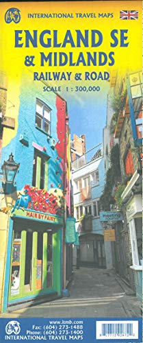 England Southeast & Midlands: Touristik Map England Southeast & Midlands: Touristik Map