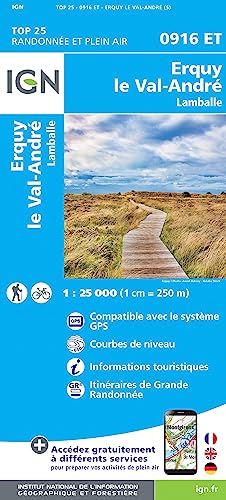 Erquy le Val-Andre 1:25 000 (TOP 25)
