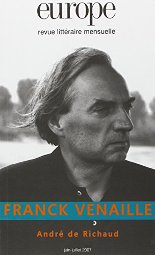 Europe, N° 938/939 : Franck Venaille Europe, N° 938/939 : Franck Venaille