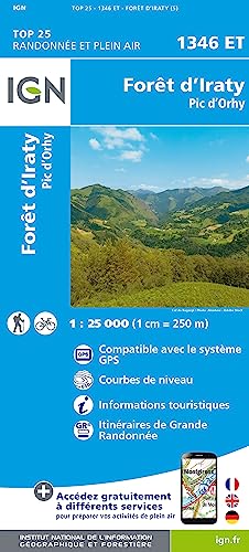 Forêt d'Iraty Pic d'Orhy 1:25 000 (TOP 25) Forêt d'Iraty Pic d'Orhy 1:25 000 (TOP 25)