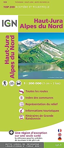 Haut-Jura Alpes du Nord (TOP 200, Band 200202)