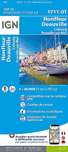 1711OT Honfleur Deauville (TOP 25) von IGN Frankreich