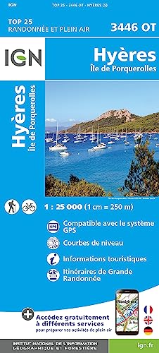 Hyeres Ile de Porquerolles 1:25 000 (TOP 25)