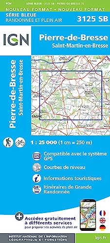 IGN Topographische Karte Pierre St. Martin (Série Bleue, Band 3125) IGN Topographische Karte Pierre St. Martin (Série Bleue, Band 3125)