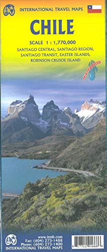 ITM Map Chile: doppelseitig, wasserfest Plan Santiago Central, Easter Island, Robinsoe Crusoe Island ITM Map Chile: doppelseitig, wasserfest Plan Santiago Central, Easter Island, Robinsoe Crusoe Island von International Travel Maps