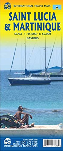 International Travel Map ITM Touristische Karte Saint Lucia: doppelseitig Saint Lucia 45T., Plan Castries Martinique 65T., Plan Fort-de-France International Travel Map ITM Touristische Karte Saint Lucia: doppelseitig Saint Lucia 45T., Plan Castries Martinique 65T., Plan Fort-de-France