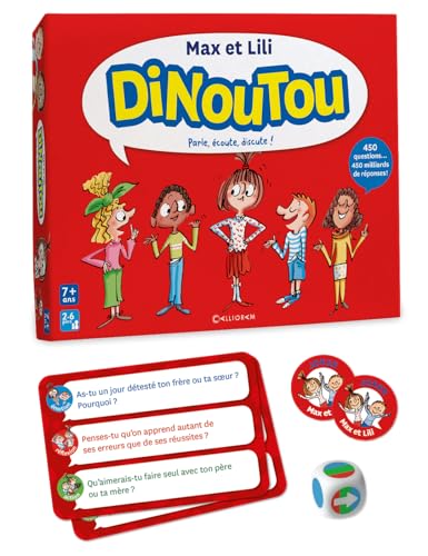 JEU DINOUTOU MAX ET LILI 7+ ANS: un jeu pour parler, écouter, discuter von CALLIGRAM