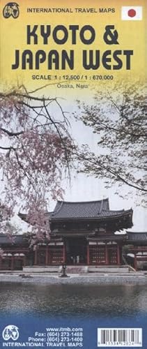 International Travel Map ITM Kyoto & Japan West. International Travel Map ITM Japan West & Kyoto: Osaka, Nara International Travel Map ITM Kyoto & Japan West. International Travel Map ITM Japan West & Kyoto: Osaka, Nara