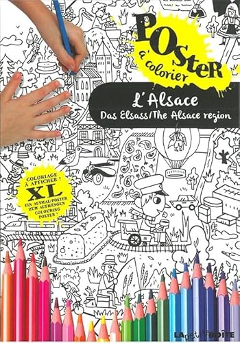L'ALSACE POSTER COLORIAGE: Poster à colorier L'ALSACE POSTER COLORIAGE: Poster à colorier von La Petite Boite
