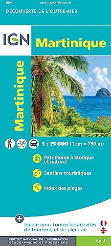 La Martinique 1:75 000 (Découverte de l'Outre-mer, Band 84972)