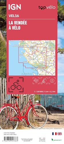 Le Vendée à Vélo: 1:105000 (Découverte à vélo) von IGN